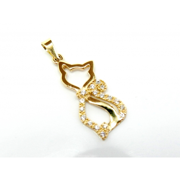 zlatý přívěšek b-45650