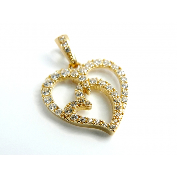 zlatý přívěšek b-45654