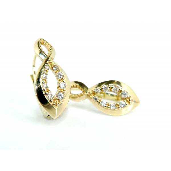 zlaté náušnice b-45737