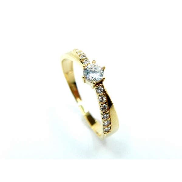 zlatý prsten b-45807