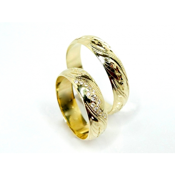 snubní prsteny l-267/žl