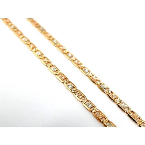 zlatý řetízek b-43665