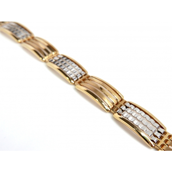 zlatý náramek b-44256