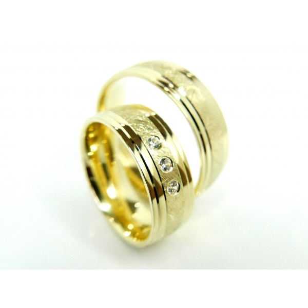 snubní prsteny crg-65/žl