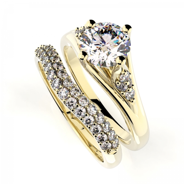 zásnubní prsten p-16žl