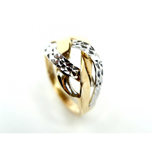 zlatý prsten b-44207