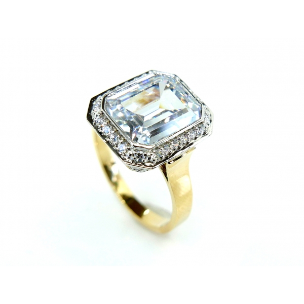 zlatý prsten b-38351