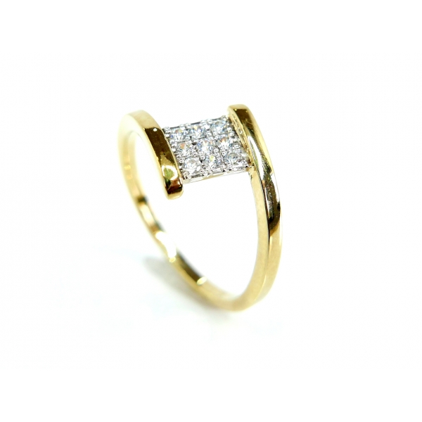 zlatý prsten b-33642