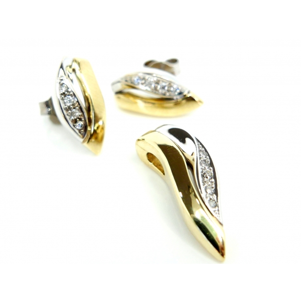 souprava s brilianty b-15185