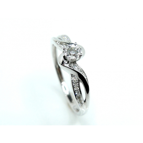 zlatý prsten s dia b-46296.