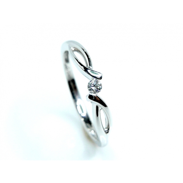 zlatý prsten s dia b-46292