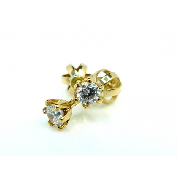 zlaté náušnice b-46344