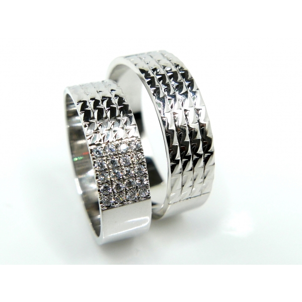 snubní prsteny l-163/ag