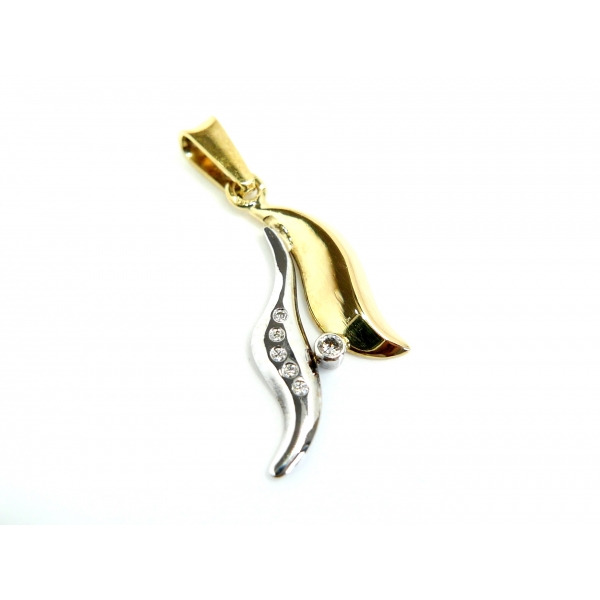 Přívěšek s brilianty b-33618