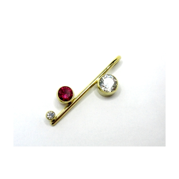 zlatý přívěšek b-1673