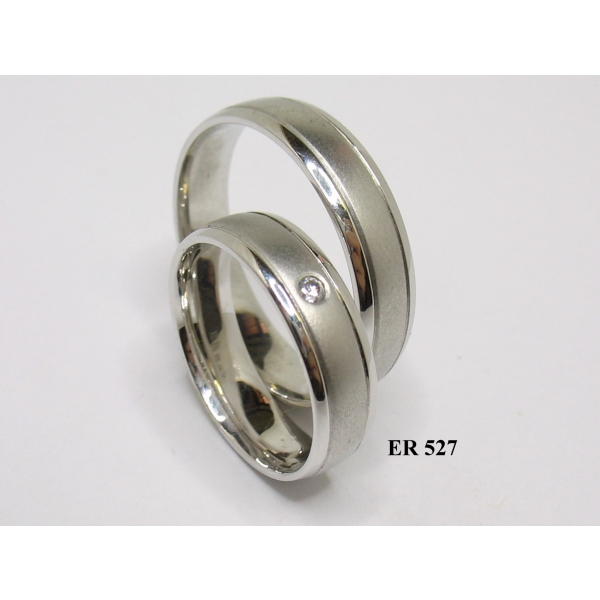 Snubní prsten se zirkonem ER 527