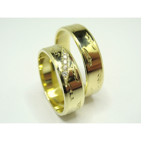 Snubní prsteny L-1/D