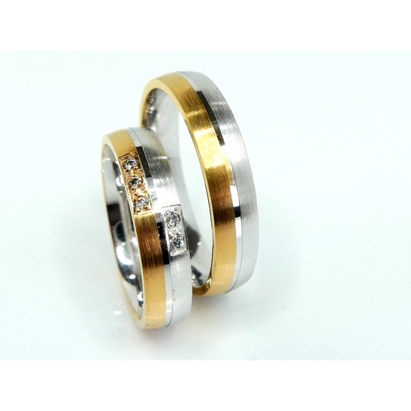 Snubní se zirkony C-1433