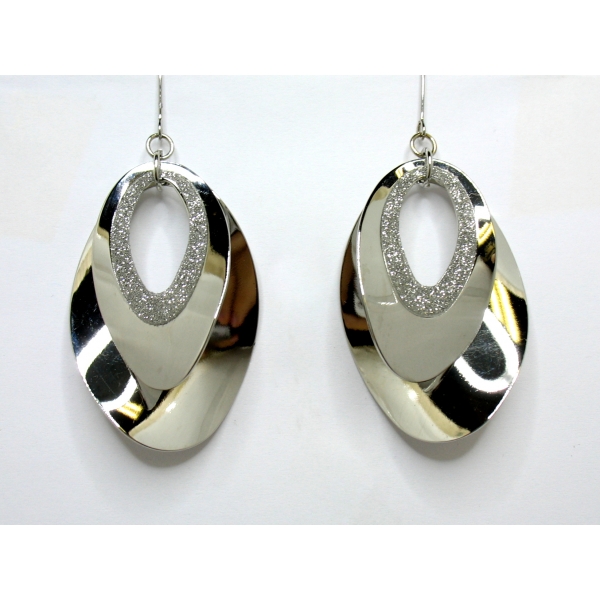 Visací ocelové náušnice