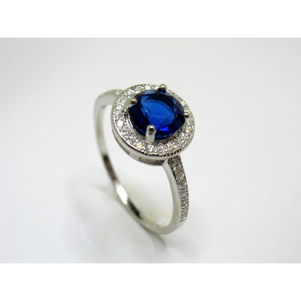 Modrý kámen-prsten