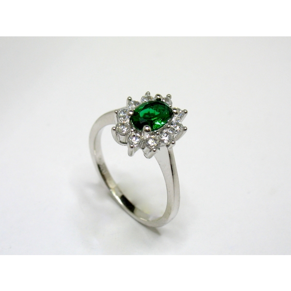 Prsten se zeleným očkem